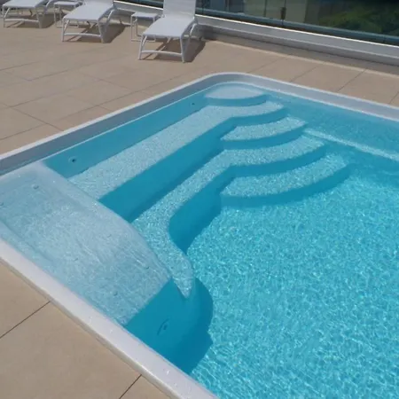 Apartment Contemporary Featuring A Rooftop Pool